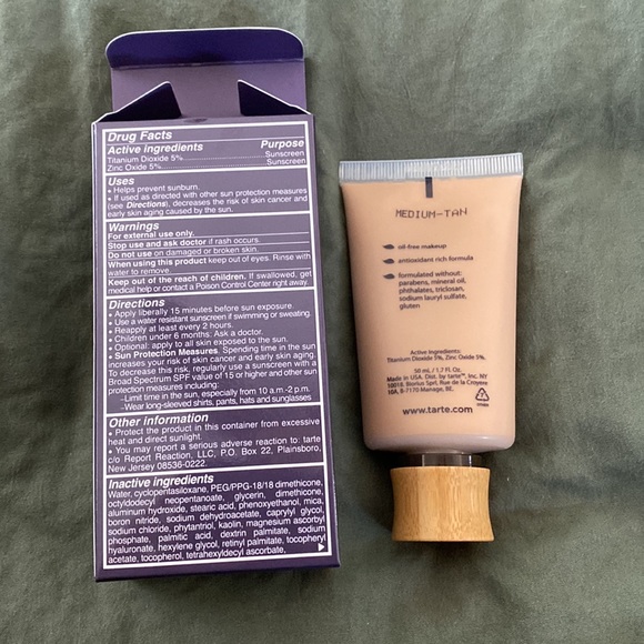 Tarte Amazonian Clay BB tinted moisturizer shade Medium-tan. SPF 20. 1.7fl oz - Picture 3 of 3